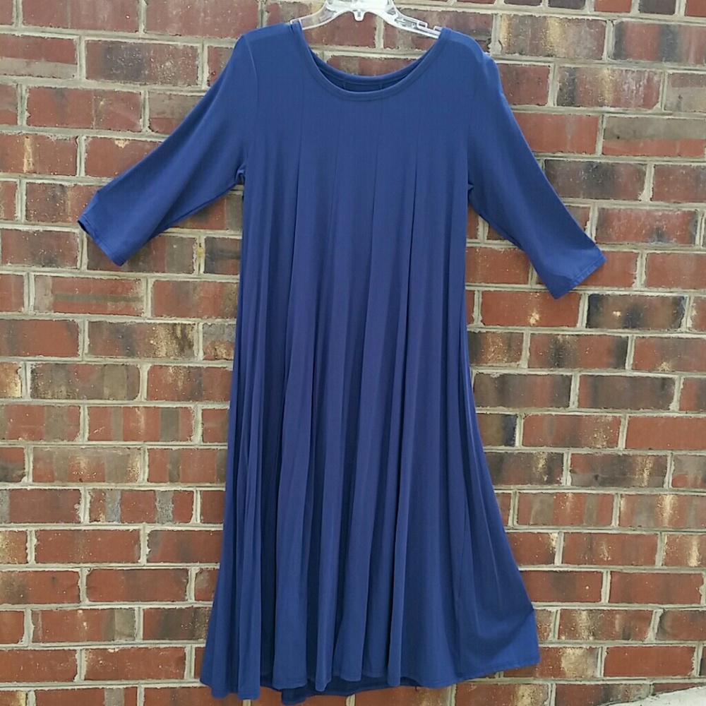 Long/Maxi Blue Dress
